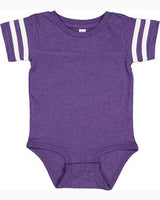 RADYAN® Infant Football Classic Crew Neck Short Sleeve Bodysuit