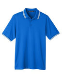 Devon & Jones® CrownLux Performance Men's Plaited Tipped Polo