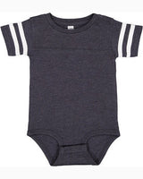 RADYAN® Infant Football Classic Crew Neck Short Sleeve Bodysuit