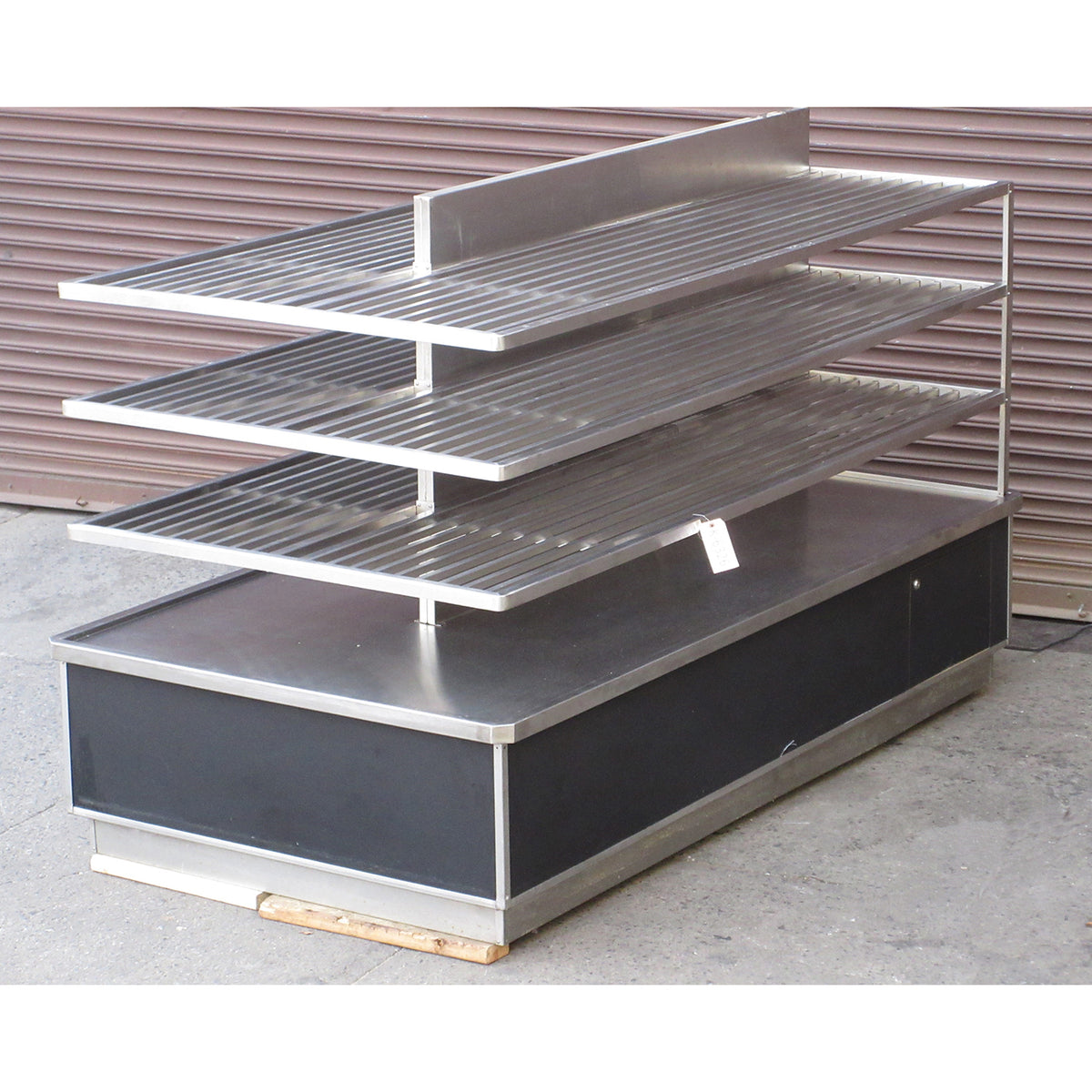 Bakery Display Retail Shelving, Stainless Steel
