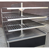 Bakery Display Retail Shelving, Stainless Steel