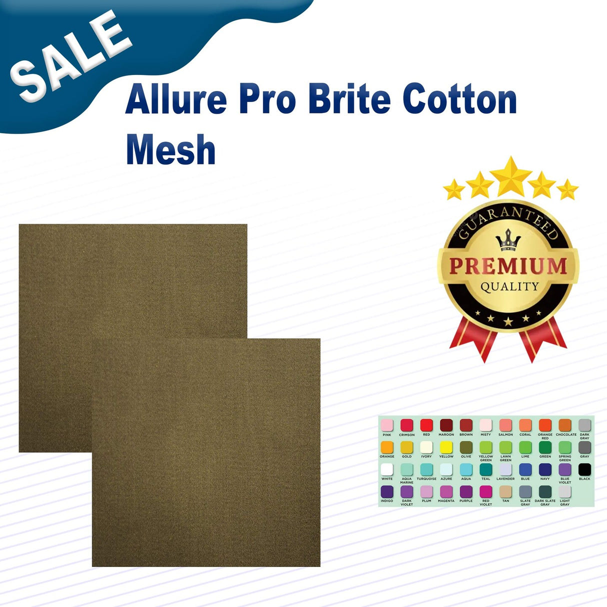 Allure Pro Brite Cotton Mesh