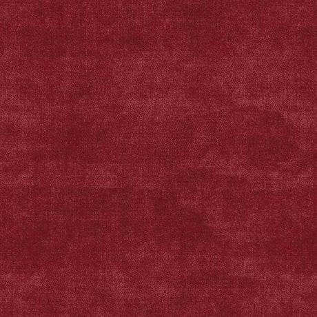 Waverly Velluto Polyester Velvet Fabric - Berry Red, Solid, 56" Width (1 Yard)
