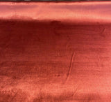Waverly Velluto Polyester Velvet Fabric - Berry Red, Solid, 56" Width (1 Yard)