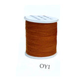 200 Yards Orange or Yellow Polyester Thread Small Spool for Sewing & Embroidery