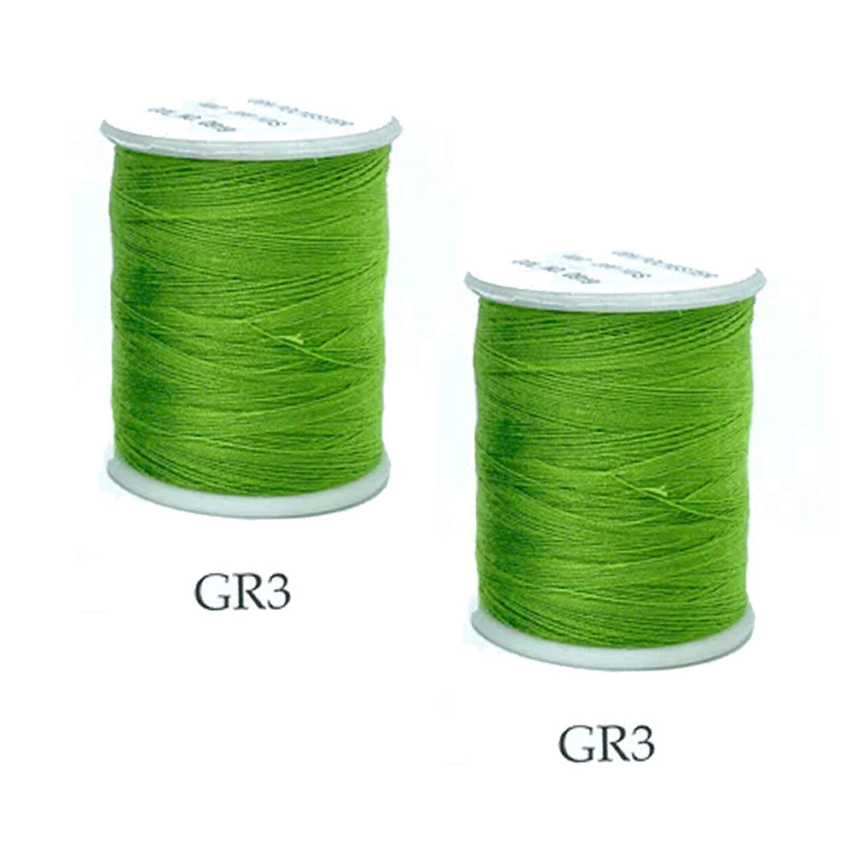 200 Yards Green Tone Polyester Thread Small Size for Sewing and Crafting