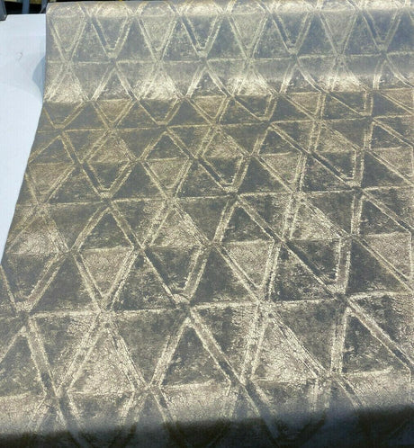 Weather Pattern Gold Leaf Gold Foil Knit Upholstery Fabric - Gold Leaf, 55" Width (1 Yard)
