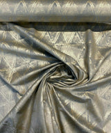 Weather Pattern Gold Leaf Gold Foil Knit Upholstery Fabric - Gold Leaf, 55" Width (1 Yard)