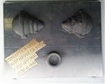 3D Roly-Poly Santa Claus Chocolate Mold - CCC130
