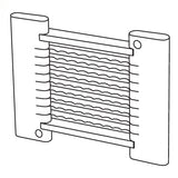 Nemco 56424 Slicer Blade Assembly for Easy Chopper II, 1/2" Slice