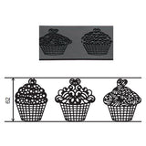 Silikomart Cupcakes Tricot Decor Mat