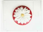 Large Round Poinsettia Chocolate Mold - CCC155
