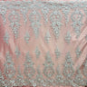 Embroidered Bridal Lace Net Mesh