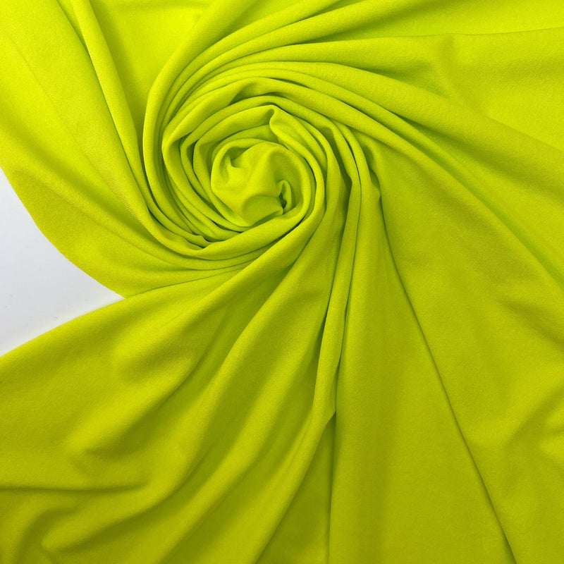Viscose Knit Fabric Yellow Green