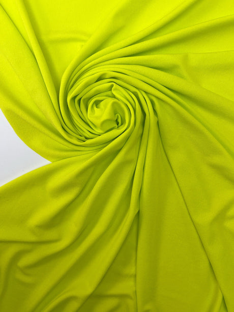 Viscose Knit Fabric Yellow Green