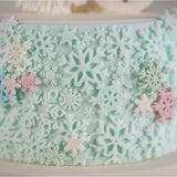 Karen Davies Sugarcraft Snowflakes Silicone Mold
