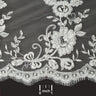 Beaded Corded Bridal Lace Fabric 48" Wide