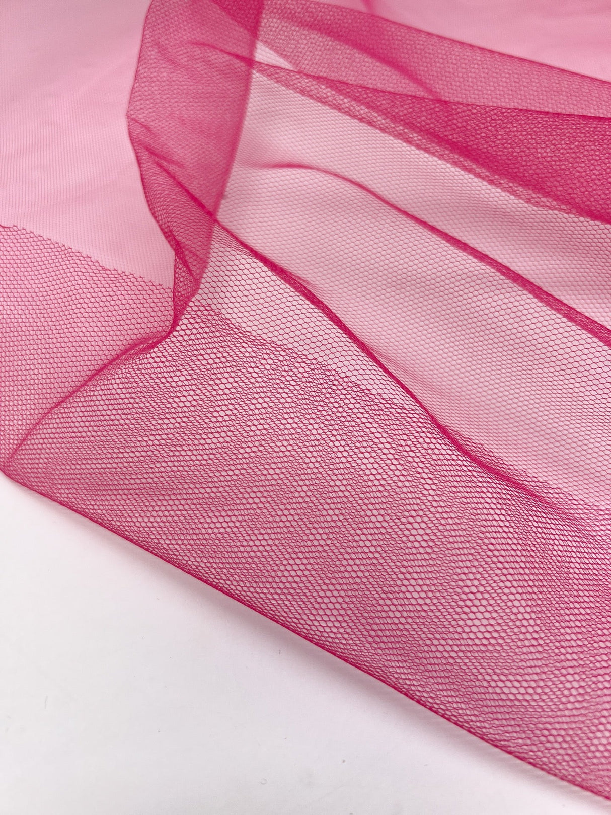 Pink Polyamide Mesh Woven