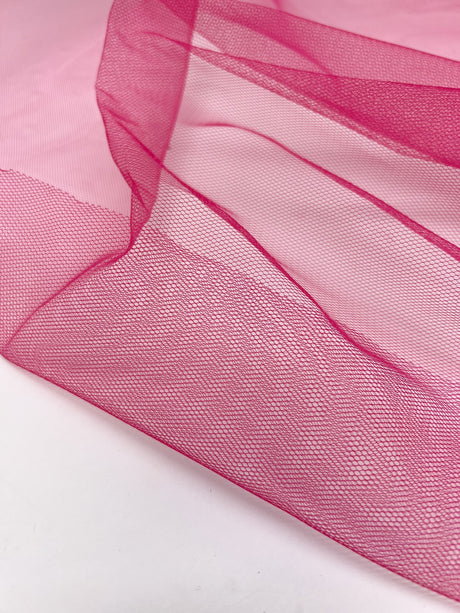 Pink Polyamide Mesh Woven