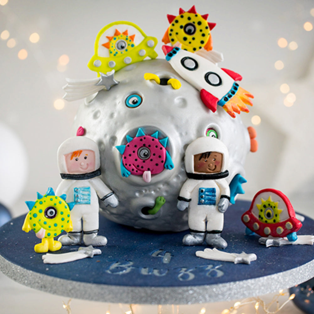 Karen Davies Sugarcraft Outer Space Silicone Mold