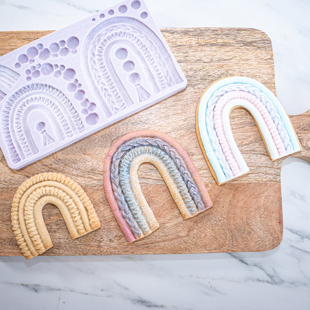 Karen Davies Sugarcraft Rainbow Silicone Mold