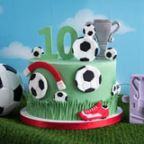 Karen Davies Sugarcraft Football Cookie Silicone Mold