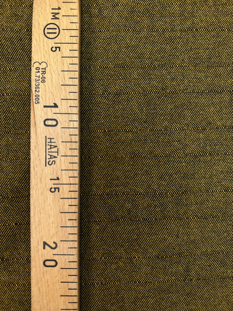 Wool Tweed Striped Herringbone