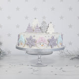 Karen Davies Sugarcraft Snowflakes & Christmas Trees Silicone Mold