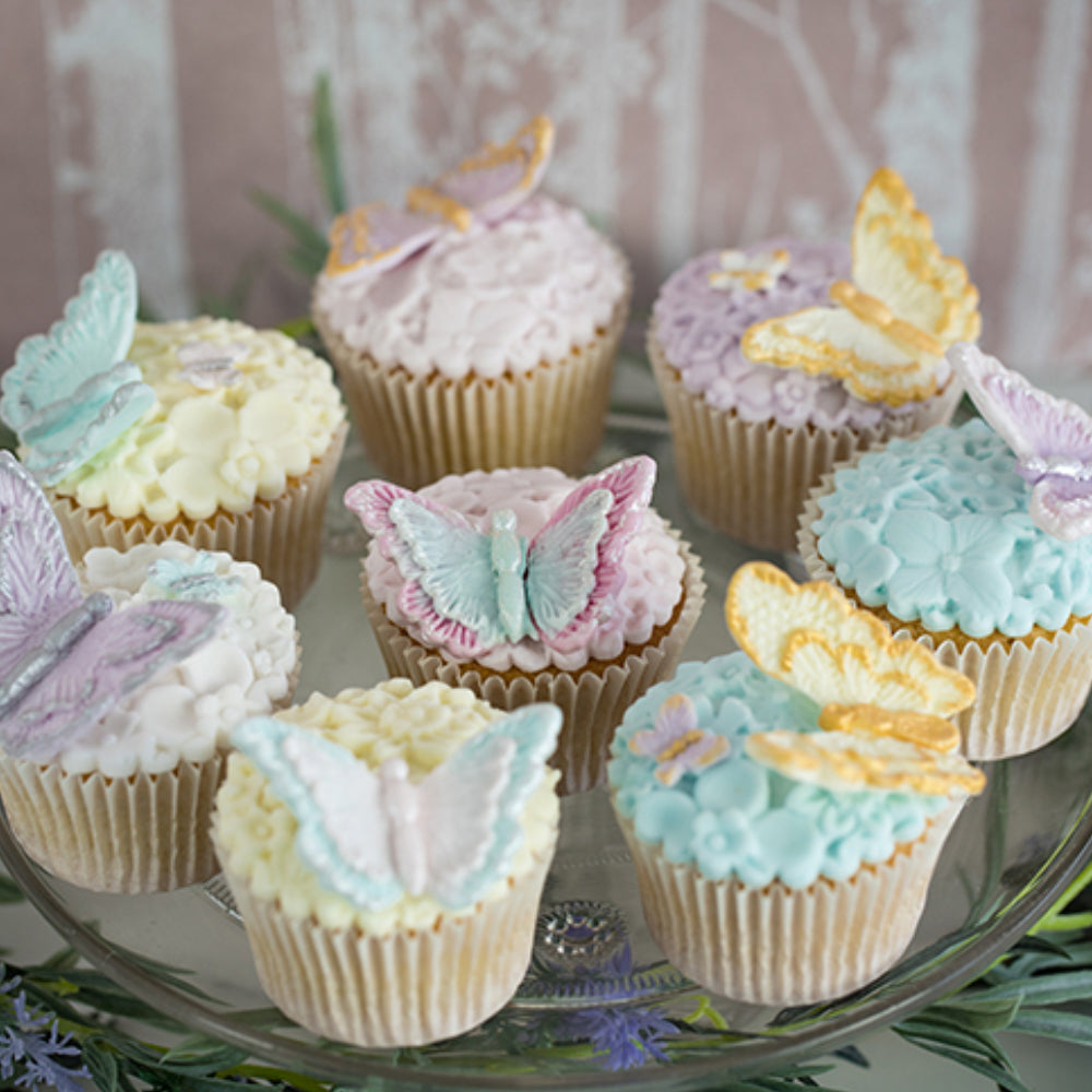 Karen Davies Sugarcraft Butterflies Silicone Mold