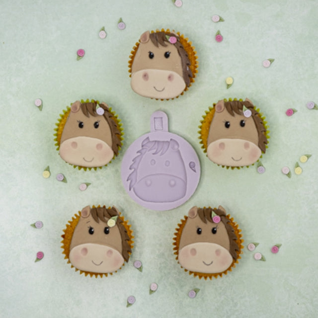 Karen Davies Sugarcraft Horse Face Silicone Mold