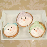 Karen Davies Sugarcraft Snowman Bobble Silicone Mold