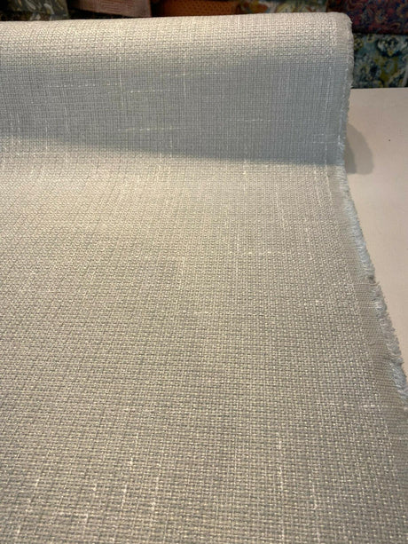 Barrow Chenille Upholstery Fabric - Sky Light Blue Tweed, 58" Width (1 Yard)