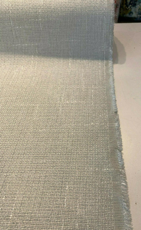 Barrow Chenille Upholstery Fabric - Sky Light Blue Tweed, 58" Width (1 Yard)