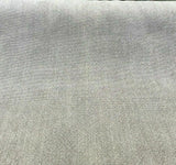 Calvin Linen Italian Drapery Upholstery Fabric - Gray Relic, 56" Width, Railroaded (1 Yard)