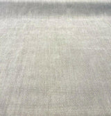Calvin Linen Italian Drapery Upholstery Fabric - Gray Relic, 56" Width, Railroaded (1 Yard)