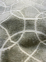 Lavish Chenille Upholstery Fabric - Sage Green Patterned Woven, 54" Width (1 Yard)