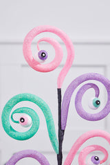 28” Eyeballs Spiral Curly Spray