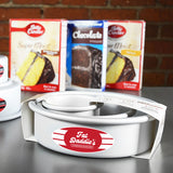 Fat Daddios Celebration Round Cake Set, 3 Piece