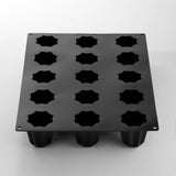 Pavoni Pavoflex PX43114 Pandoro Silicone Mold, 15 Cavities