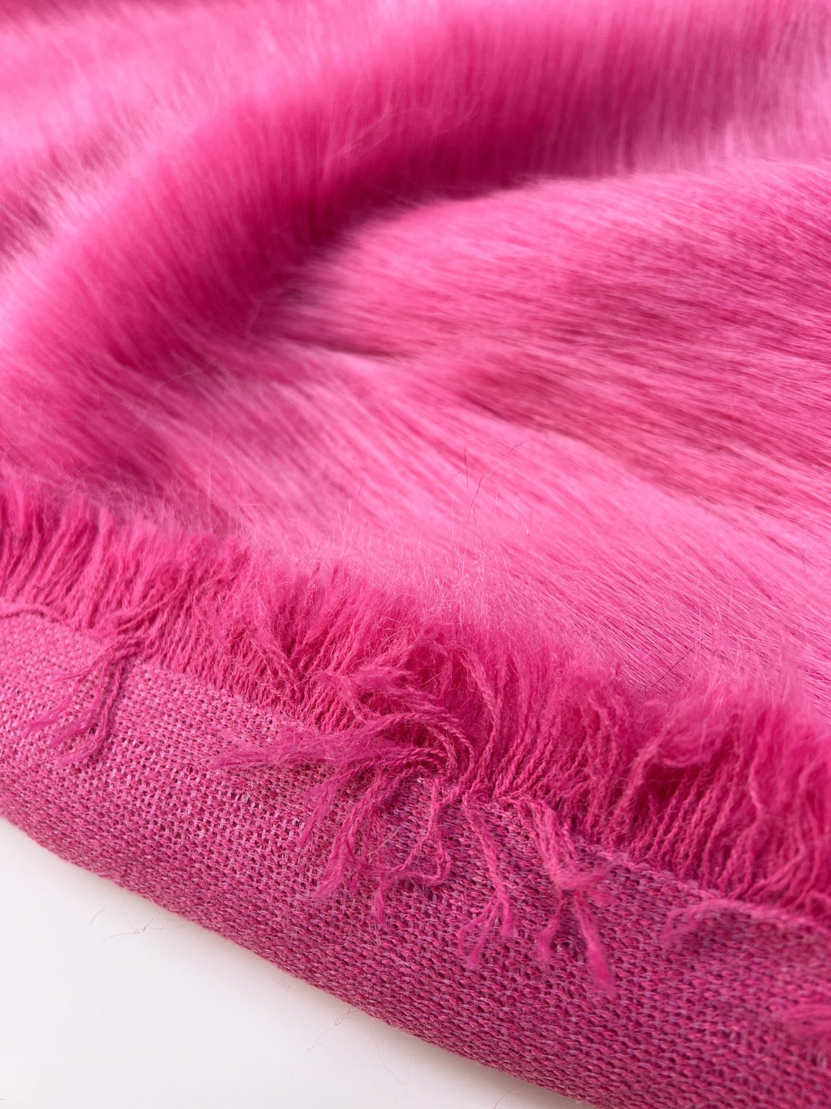 Faux Fur Acrylic Pink Shades