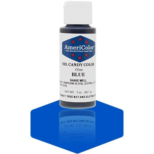 Blue Oil Candy Color - AmeriColor CC02 - 2 Ounces