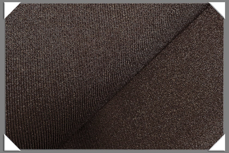 Brown Vegan Gabardine Polyester Gabardine Fabric - Brown, 60" Width