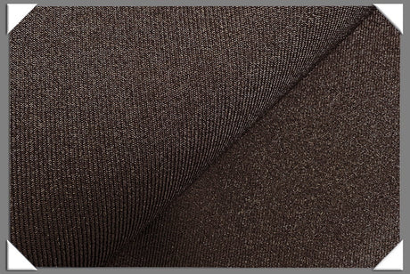 Brown Vegan Gabardine Polyester Gabardine Fabric - Brown, 60" Width