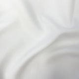 White Vegan Gabardine Polyester Fabric - White, 60" Width (1 Yard)