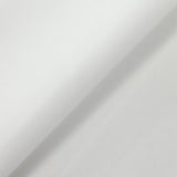 White Vegan Gabardine Polyester Fabric - White, 60" Width (1 Yard)