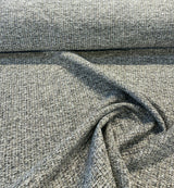 Splendor Pewter Tweed Chenille Upholstery Fabric - Pewter Tweed, 56" Width (1 Yard)