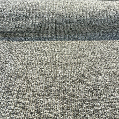 Splendor Pewter Tweed Chenille Upholstery Fabric - Pewter Tweed, 56" Width (1 Yard)