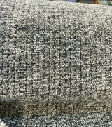 Splendor Pewter Tweed Chenille Upholstery Fabric - Pewter Tweed, 56" Width (1 Yard)