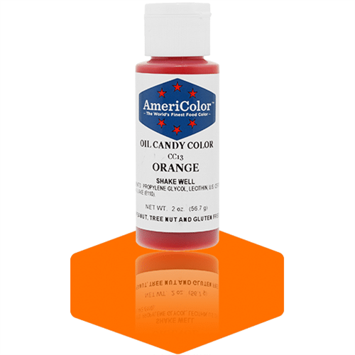 Orange Oil Candy Color - AmeriColor CC13 - 2 Ounces