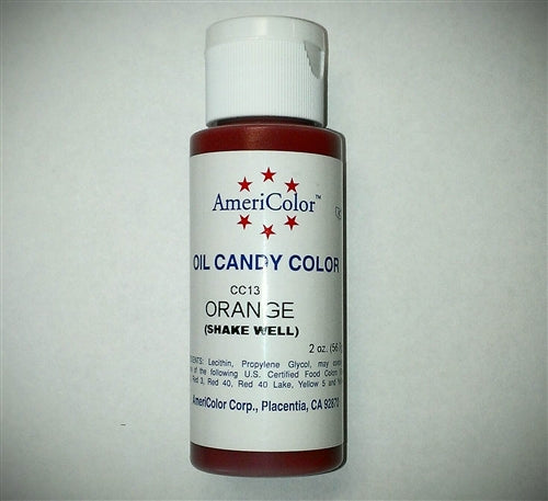Orange Oil Candy Color - AmeriColor CC13 - 2 Ounces